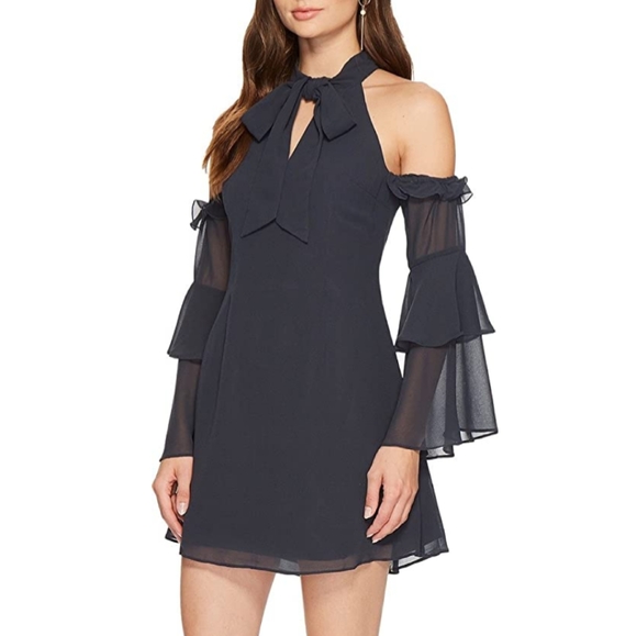 See copy listing / Keepsake Twilight Dreams Cold Shoulder Minidress xl - Picture 4 of 15